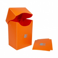 Фотография Пластиковая коробочка Blackfire вертикальная - Оранжевая (80+ карт) [=city]