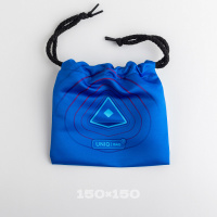 Фотография Тканевый мешок с печатью (синий), 15*15, на шнурке [=city]