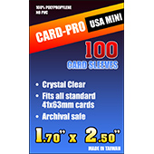 Фотография Протекторы Card-Pro USA Mini 41x63 мм (100 шт.) [=city]