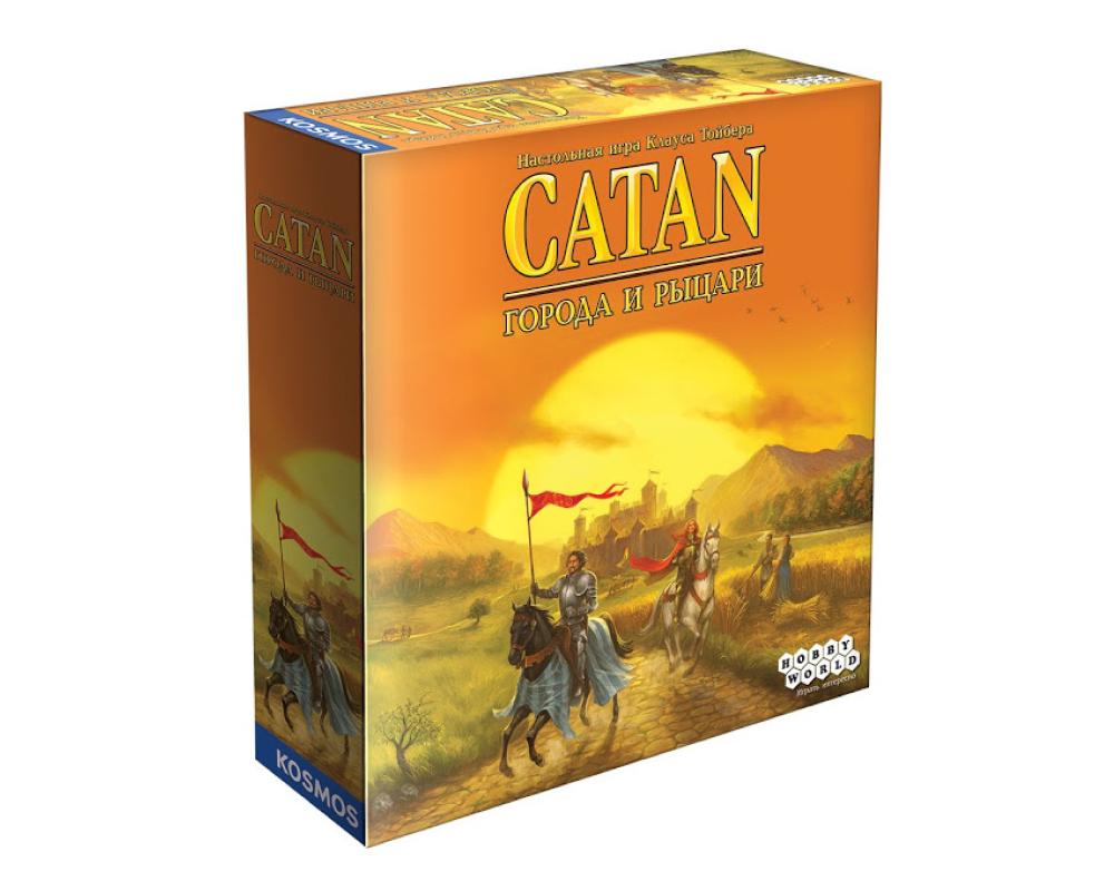 Настольная игра CATAN: Города и Рыцари, новое 4 издание (Колонизаторы)  купить в Томске в магазине Знаем Играем по выгодной цене. Описание,  правила, отзывы